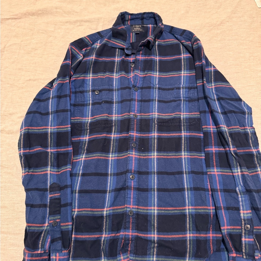 J. Crew Navy M Men’s Flannel